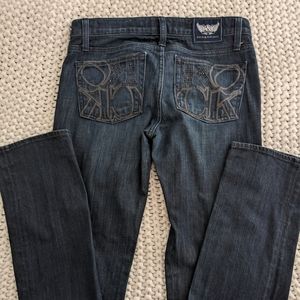 Rock & Republic Jeans, size 27, straight leg